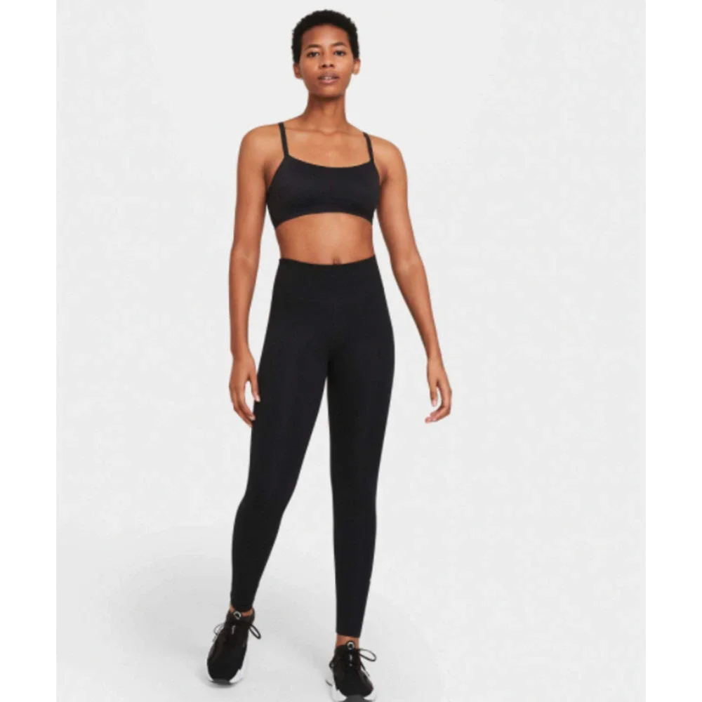 Nike Women's One Tight Dri Fit Leggings High Rise Full Length Women's S Small - Picture 1 of 10